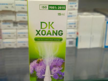 Dạng xịt mũi trị xoang