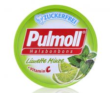 Kẹo ngậm Pulmoll Lime (Màu Xanh Chuối)