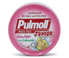 Kẹo ngậm trẻ em Pulmoll Junior Himbeer