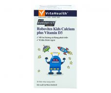 Viên nhai Vitahealth Robovites Kids Calcium Plus D3