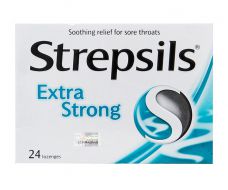 Viên ngậm kháng khuẩn- giảm ho Strepsils Extra Strong